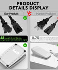 Comparison of Sewing Machine Foot Pedal Controller Replacement FC322 With 6.5Ft AC Power Cord and market products