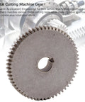 Heavy Duty T60 Sixty Tooth Mini Lathe Gear Replacement For Mx-210 Wm-210 8x16 Metal Mill Machine Control Box Transmission Part with steel material.