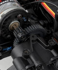 Hard Steel 45T M0.8 Spur Gear And 11T 32P Pinion Gear Two Piece Set installed in Traxxas TRX4 RC Crawler engine