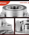 Close-up of Front Or Rear Wheel Bearing And Hub Assembly All In One With 5 Lug For Hyundai And Kia 2017 To 2023 Elantra and more