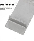 Close-up of Heavy Duty Aluminum Board Lifter With Non Slip Grip For Drywall Panel Hoisting, showcasing the edge and leverage design.
