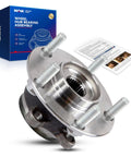 Front Wheel Hub Bearing Assembly 513298 For Nissan Rogue 2008 2013 Rogue Select 2014 2015 Sentra 2007 2012 With Five Lug And ABS Direct Fit Premium Quality For Long Lasting Performance, showing product with 5 lugs and packaging
