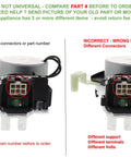 Correct and incorrect Washer Shift Actuator Replacement Kit Direct Fit For Whirlpool Amana Maytag Kenmore And More comparison