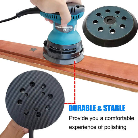 2 Pack 5 Inch Replacement Sander Pad For Random Orbit Palm Sander Models DW421 DW423 D26451 D26453, No Fuss Install, Extra Hard Backing, 8 Dust Collection Holes, Durable And Vibration Resistant