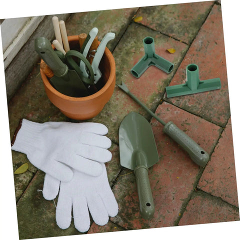 Gardening Frame Connector Kit 20 Pack Bracket Connectors for Outdoor Greenhouses, Easy Install and Use, Durable Plant Support for Stable Shelving and Strong Frame Connections, Perfect for DIY Garden Projects