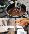 Upgraded Candy And Fry Thermometer With Pot Clip Instant Read Glass Thermometer For Candy Frying Oil Jam Sugar Syrup Jelly Must Have Kitchen Accessory For Home Cooking