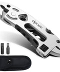 Five In One Portable Multitool Pliers Set With Cross Wrench, Screwdriver, Knife and Protective Cover for outdoor camping