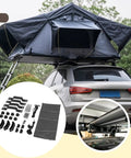 Rooftop Tent Brackets Spare Part Kit For Quick Release Mounts No Hassle Install Durable High Strength Metal Anti Loosening Design
