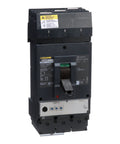 Heavy Duty Molded Case Circuit Breaker 600 Volt 600 Amp 3 Pole Front Operated showing detailed front view, 11.5x12x12 inches.