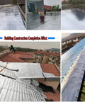 Heavy Duty Self Adhesive Roofing Felt Repair Tape, Rock Solid Aluminum Foil Underlayment Roll For Shingles And Flashing, Waterproof Roof Protection That Is Totally Bulletproof For Sheds And Garages 32 Feet applied on various roofs.