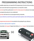 Key Fob Remote Replacement For Mazda MX 5 Miata Mazda 3 And Mazda 6 2006-2015 With Pre Installed Battery And Electronics next to car