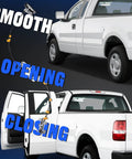 Rear Door Lock Latch Cable Assembly For Ford F150 Super Crew Cab 2004 2005 2006 2007 2008 shown installed on white truck