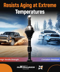 Tough As Nails Front Left And Right CV Axle Assembly For Nissan Rogue Rogue Select 2008 2015 2 5 Liter FWD displayed among trucks.