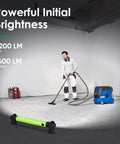 Third Gen LED Work Light For Mechanics, Beast Mode 3200 Lumens Under Hood Brightness displayed in a workshop setting.