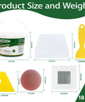 Drywall Patch Repair Kit, 18 Oz Spackle Wall Repair Paste With Scraper, Quick Drying For Holes And Cracks, Paintable, Strong Adhesion