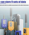 Portable Leeb Hardness Tester Pen Style Digital Hardness Meter With Dual Coil Technology And Auto Direction Compensation Rechargeable OLED Display On Site Metal Testing Made Easy LS252D, shown with 4 units