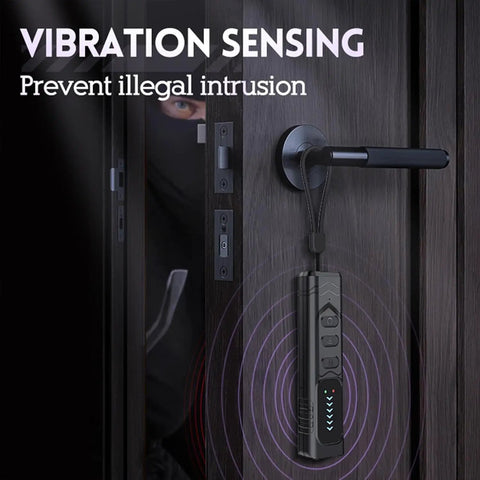 Hidden Camera Detector With Anti Spy RF Signal Scanner And Lens Finder Portable One Hand Operation 5 Level Sensitivity Bug Detector For GPS Trackers Ideal For Travel Hotel Home And Office Security on dark door handle