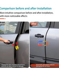 Comparison of before and after installation of Toyota Corolla Hybrid E170 E180 E210 Automatic Electric Soft Close Door Closer