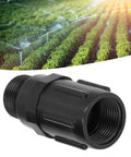 Garden Hose Pressure Regulator With G Three Fourth Thread Water Flow Control Valve For Irrigation Systems shown with farm drip setup