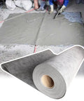 Real Deal Shower Underlayment Waterproof Membrane For Bathroom And Steam Room Remodel Uncoupling Polyethylene Fabric Roll smooth install.