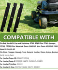 High Lift Mower Blades Set For 60 Inch Mowers All In One Blade Kit Heavy Duty Compatibility With Bad Boy Exmark Gravely Hustler Toro ZT60 CZT60