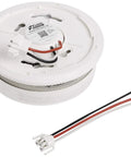 Wireless Smoke Detector With 10 Year Battery Voice Alerts Photoelectric Sensor Wire Free Smoke Alarm White Finish Easy Install