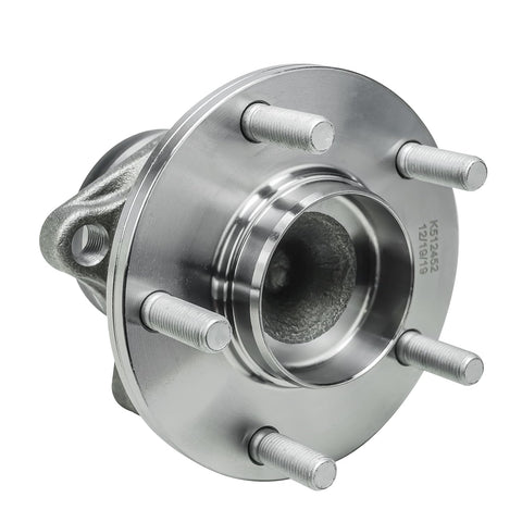 Rear Wheel Bearing And Hub Assembly For 2007 2014 Mazda CX 9 FWD With 5 Lugs And ABS 2 Piece Kit Drop In And Includes 10 Year Warranty