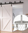 Sliding Barn Door Bottom Floor Guide With T Shape Design, Floor Mounted Bottom Track Guide For Doors And Cabinets, Silver Finish