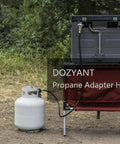 5 Foot Propane Adapter Hose That Lets Your 1 Lb Portable Appliance Hook Up To A 20 Lb Tank QCC1 Type1 Safe Certified Converter for camping
