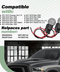 Tail Light Side Marker Lamp Bulb Socket Holder And Pigtail Wire Harness Kit For 2002-2024 Ram 1500 2500 3500 Durango