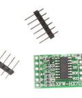 1kg 5kg 10kg 20kg Load Cell And HX711 Combo Pack Kit With Aluminum Alloy Load Cell High Precision Weight Sensor And HX711 Amplifier Board For Fast And Precise Scale Projects For DIY Makers, HX711 board and pin headers