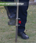 36 Inch Stainless Steel Soil Probe With Foot Pedal And Reusable Sample Bags For Lawn Garden Farm Soil Sampling Durable Sampler