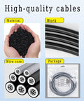 Heavy Duty 320 Feet Automotive Wire Roll Packed With 30 Through 22 Gauge Bare Copper Cable And Durable Xlpe Jacket for hot engine mods.
