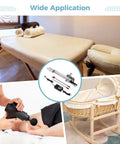 Reciprocating Linear Actuator For Quick Smooth Motion And A True Workhorse For Your DIY Projects DC 24V 120 RPM Adjustable Stroke 1.18 To 5.9 Inches Up To 40 Lbs Thrust With Power Control Adapter, used in massage table and cradle setups