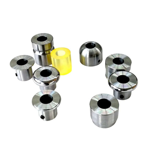 Bead Roller Forming Set With Nine Dies And One Polyurethane Lower Wheel For 22mm Shaft CR12 Steel Not Chrome Plated Not Peel Pro Grade