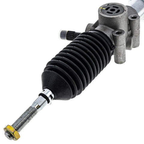 Close-up of Steering Rack And Tie Rod End Kit For Polaris RZR XP 4 1000 Turbo 2017-2022 showing tie rod with M14x1.5 thread