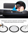 2 Piece Lens Guard PC Protective Cover Kit For Tesla 2025 Cybertruck, Model Y Juniper, Model S, Model 3, front bumper camera protection