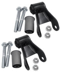 Rear Leaf Spring Shackle Bracket Repair Kit With Bushings And Bolts For Chevy Trucks And SUVs 1988 To 2017 2 Pack product image