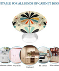 Level Up Your Kitchen Refresh With These Solid Stainless Steel Retro Modern Round Cabinet Knobs Rustproof Drawer Pulls Premium Hardware For Every Home crafted with a colorful floral design.