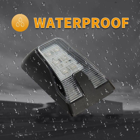 LED Side Marker Lights For Volvo VNL Trucks 2018 2019 2020 2021 2022 2023 12V Waterproof DOT Approved 2 Pack light in rain