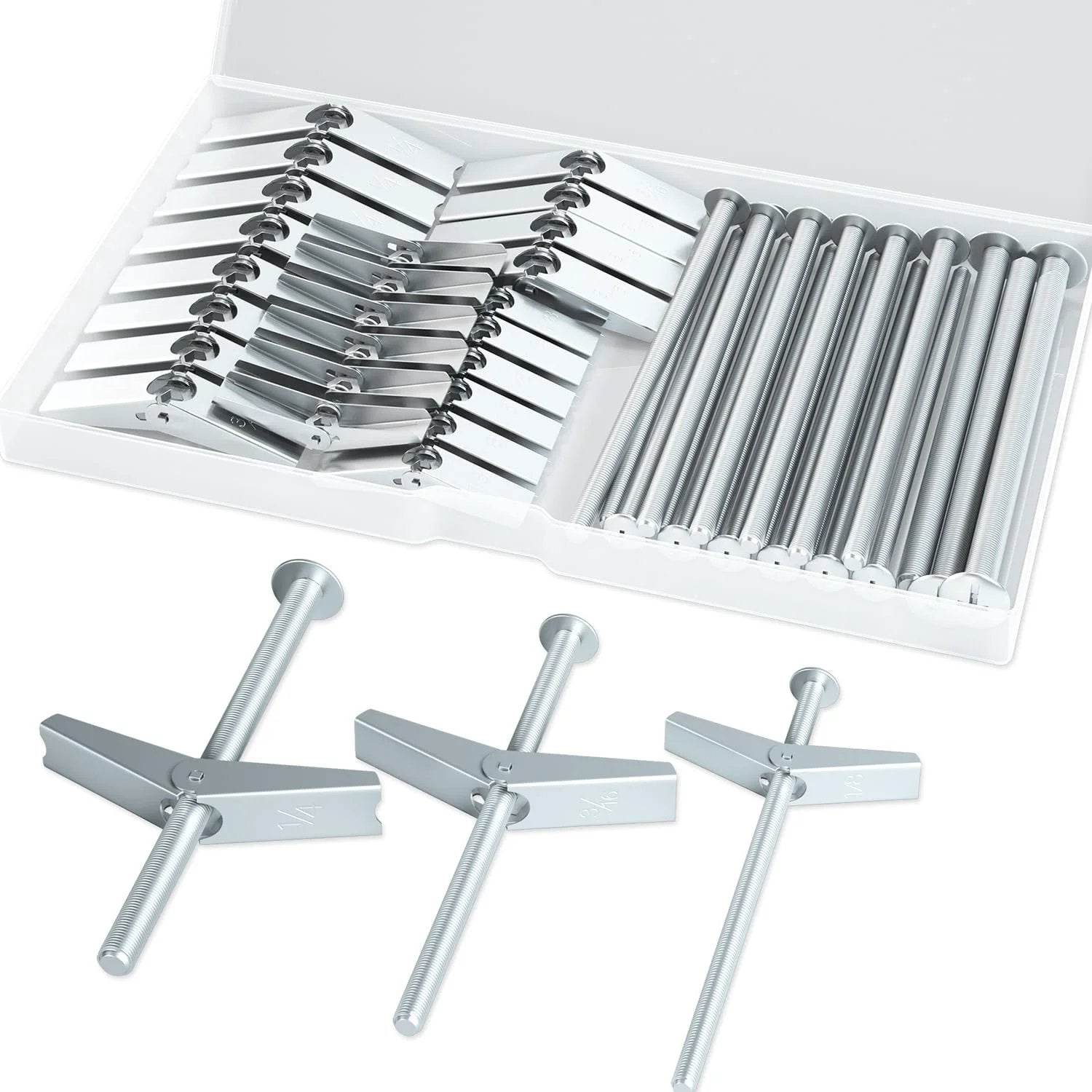 Heavy Duty Drywall Toggle Bolts Kit for Secure Mounting