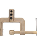 Super Durable Welding Ground Clamp With Brass And Plastic Build For Home Or Field Jobs, Thick Contact Design Sturdy Spring Hookup.