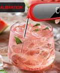 Digital Meat Thermometer With IP67 Waterproof Body And 180 Degree Foldaway Probe testing drink temperature