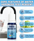 Hard Water Test Kit For Drinking Water And Home Use, Fast Pro Grade Water Hardness Tester For Pools Ponds Aquariums And More