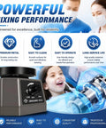 Beast Power 100W Lab Vibrator With Easy Stepless Knob, premium metal, easy to clean, operation reliability emphasized.