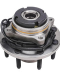 4WD Front Wheel Bearing Hubs With ABS For Ford F 250 F 350 Super Duty 2003 2004 And Excursion 2003 2005 SRW 4x4 kit close-up