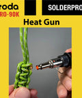 SolderPro 90K Professional Butane Soldering Iron Kit Cordless Plug and Play 3 in 1 Tool for Quick Start 53 Minute Runtime