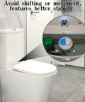 Premium Stainless Steel Toilet Seat Screws And Heavy Duty Bolts With Waterproof Rubber Gaskets For Universal Easy Install No Sweat Hardware Kits Built Tough To Fix Bathroom Leaks Fast, close-up of toilet tank bolts.