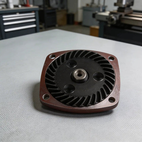 Angle Grinder Gear Replacement For 9523B And 9913 Models, Durable Metal Transmission Component, Black Accessory