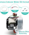 Furnace Draft Inducer Motor Assembly Replacement For Carrier Bryant Payne J238-112-11203 Blower Motor With Wheel And Gasket